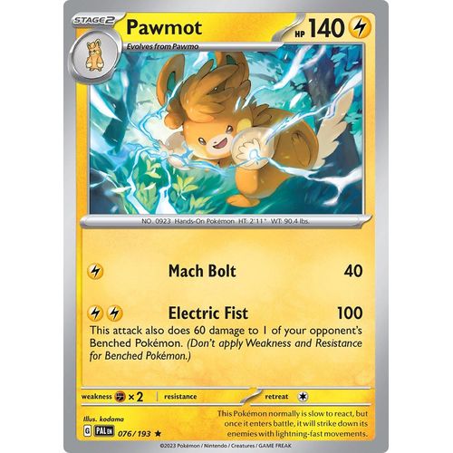 Pawmot (076/193) [SV02: Paldea Evolved] - PokéBox Australia