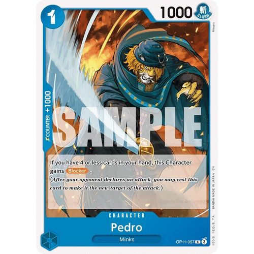 Pedro (OP11 - 057) [A Fist of Divine Speed] - PokéBox Australia