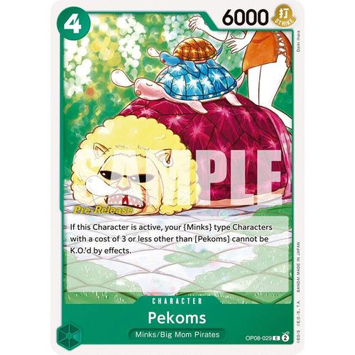 Pekoms (OP08 - 029) [Two Legends Pre - Release Cards] - PokéBox Australia