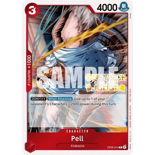 Pell (Judge Pack Vol. 3) (OP05 - 014) [One Piece Promotion Cards] - PokéBox Australia