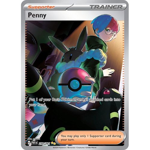 Penny (239/091) [SV: Paldean Fates] - PokéBox Australia