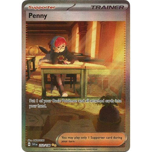 Penny (252/198) [SV01: Scarlet & Violet Base Set] - PokéBox Australia