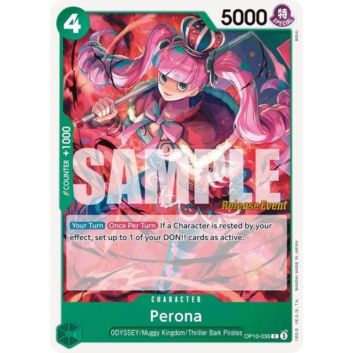 Perona (036) (OP10 - 036) [Royal Blood Release Event Cards] - PokéBox Australia