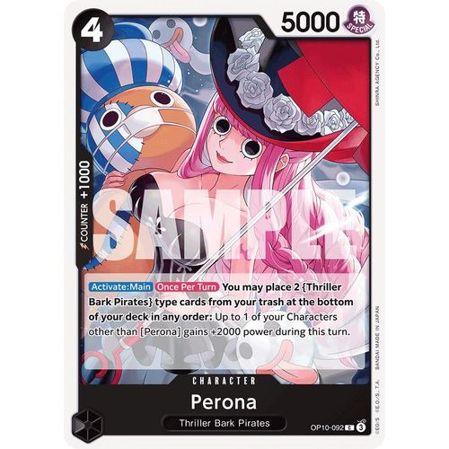 Perona (092) (OP10 - 092) [Royal Blood] - PokéBox Australia