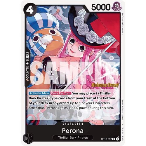 Perona (092) (OP10 - 092) [Royal Blood Release Event Cards] - PokéBox Australia
