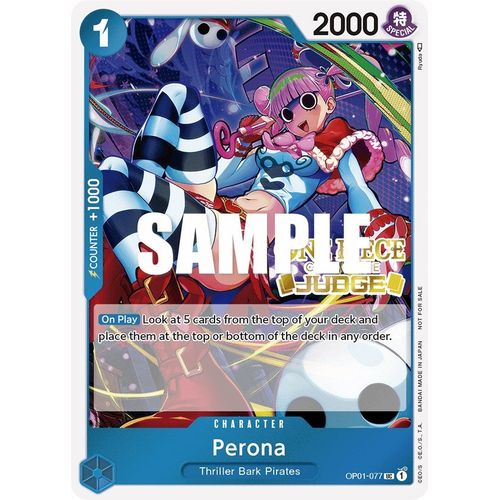 Perona (Judge Pack Vol. 2) (OP01 - 077) [One Piece Promotion Cards] - PokéBox Australia