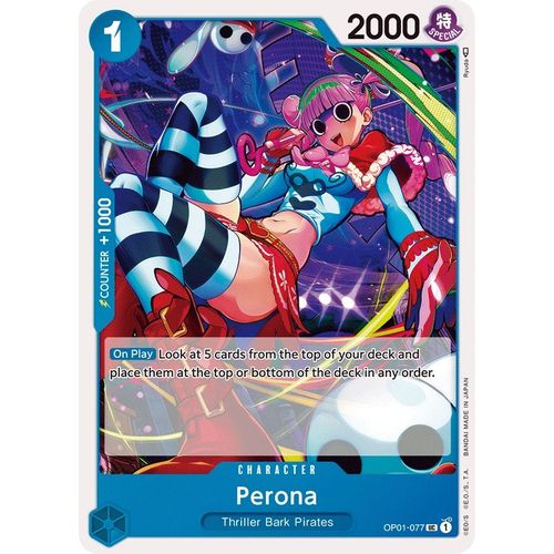 Perona (OP01 - 077) [Romance Dawn] - PokéBox Australia