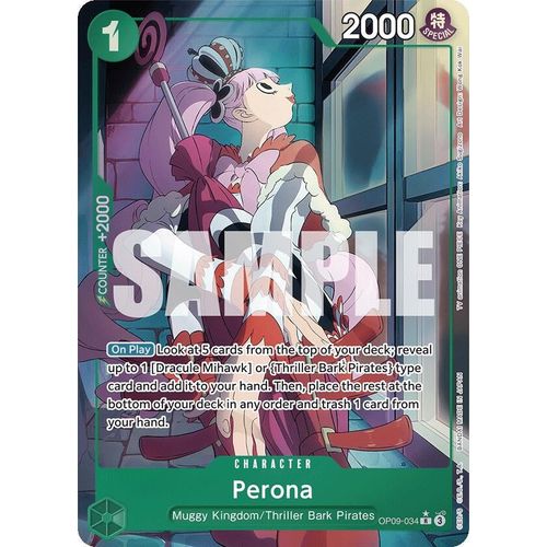 Perona (Parallel) (OP09 - 034) [Emperors in the New World] - PokéBox Australia