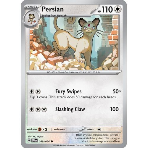Persian (049/064) [SV: Shrouded Fable] - PokéBox Australia