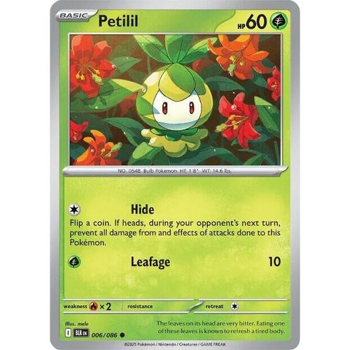 Petilil (006/086) (SV: Black Bolt) - PokéBox Australia
