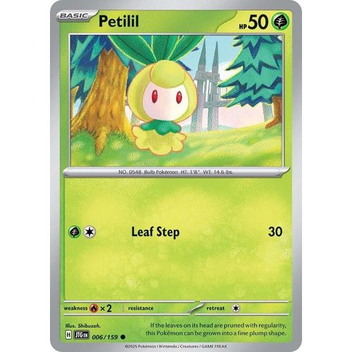 Petilil (006/159) (SV09: Journey Together) - PokéBox Australia