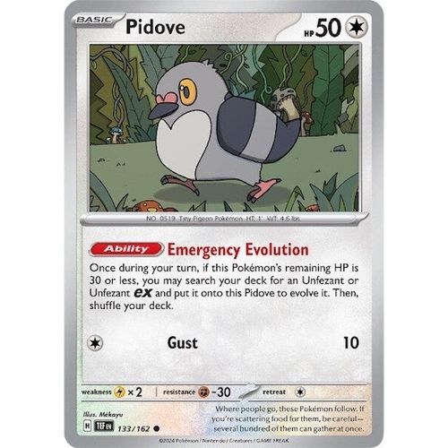 Pidove (133/162) [SV05: Temporal Forces] - PokéBox Australia
