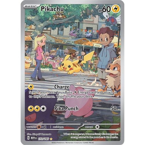 Pikachu (173/165) [SV: Scarlet & Violet 151] - PokéBox Australia