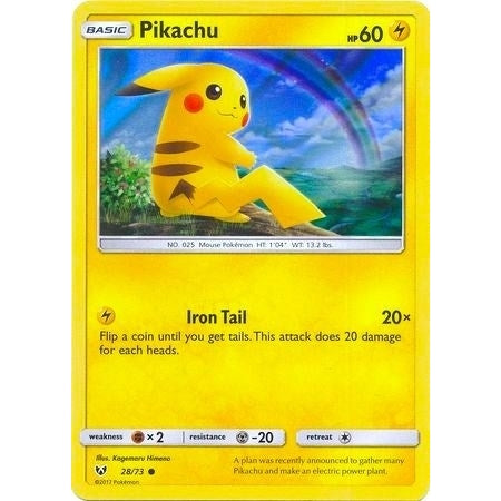 Pikachu - 28/73 (Water Web Holo) (028/073) (Miscellaneous Cards & Products) - PokéBox Australia