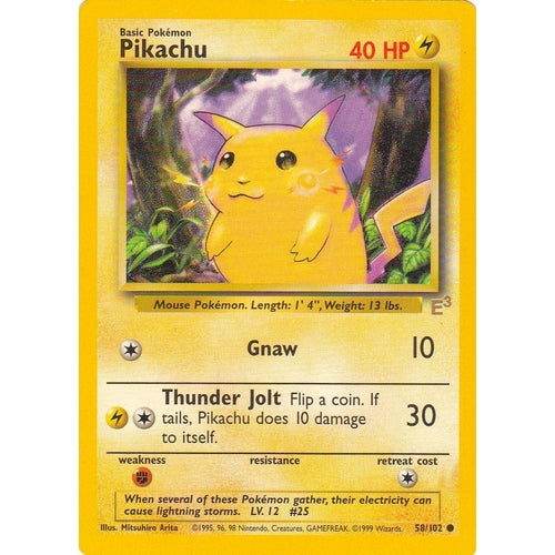 Pikachu - 58/102 (E3 Stamped) (058/102) (Miscellaneous Cards & Products) - PokéBox Australia