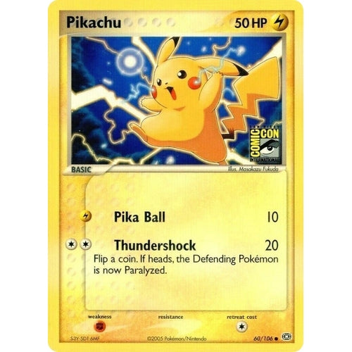 Pikachu - 60/106 (SDCC 2005) (060/106) (Miscellaneous Cards & Products) - PokéBox Australia