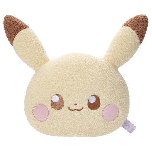 Pikachu - Poke - Piece stuffed face cushion Pokémon Centre - PokéBox Australia