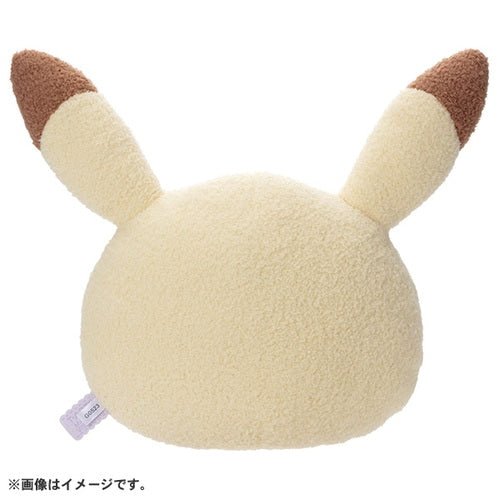 Pikachu - Poke - Piece stuffed face cushion Pokémon Centre - PokéBox Australia