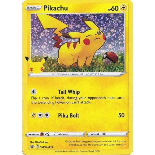 Pikachu - SWSH039 (General Mills) (SWSH039) (Miscellaneous Cards & Products) - PokéBox Australia