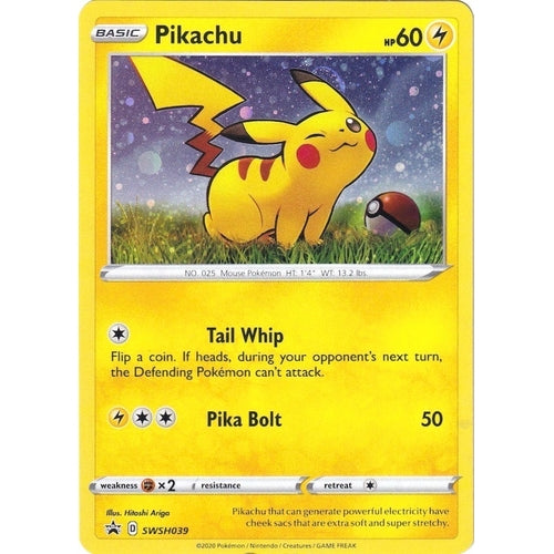Pikachu - SWSH039 (SWSH039) (SWSH: Sword & Shield Promo Cards) - PokéBox Australia
