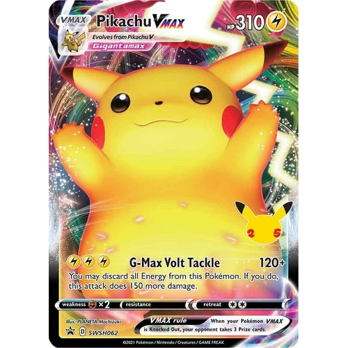Pikachu VMAX - SWSH062 (SWSH062) (SWSH: Sword & Shield Promo Cards) - PokéBox Australia