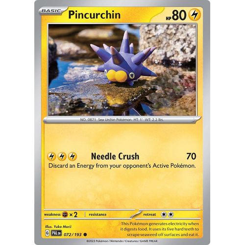 Pincurchin (072/193) [SV02: Paldea Evolved] - PokéBox Australia