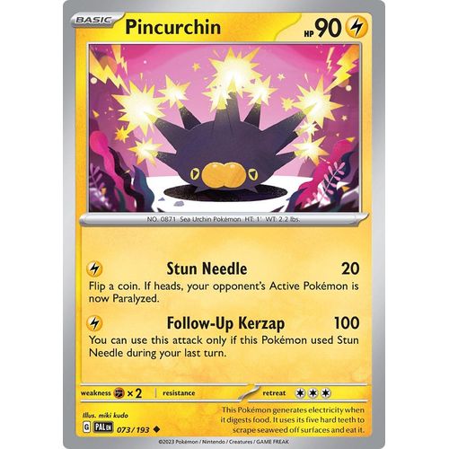Pincurchin (073/193) [SV02: Paldea Evolved] - PokéBox Australia