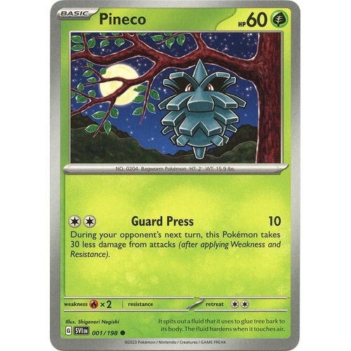 Pineco (001/198) [SV01: Scarlet & Violet Base Set] - PokéBox Australia