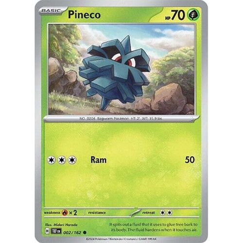 Pineco (002/162) [SV05: Temporal Forces] - PokéBox Australia