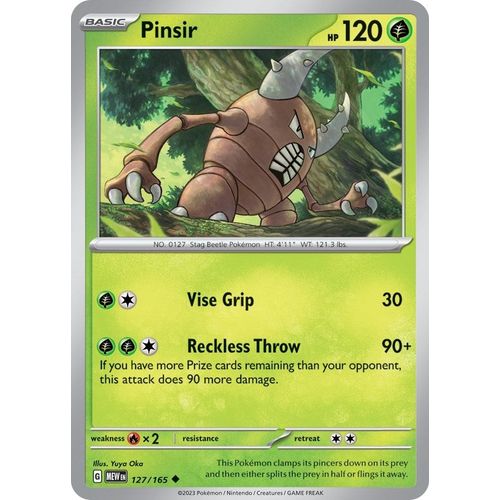 Pinsir (127/165) [SV: Scarlet & Violet 151] - PokéBox Australia
