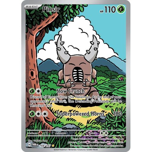 Pinsir (168/167) [SV06: Twilight Masquerade] - PokéBox Australia