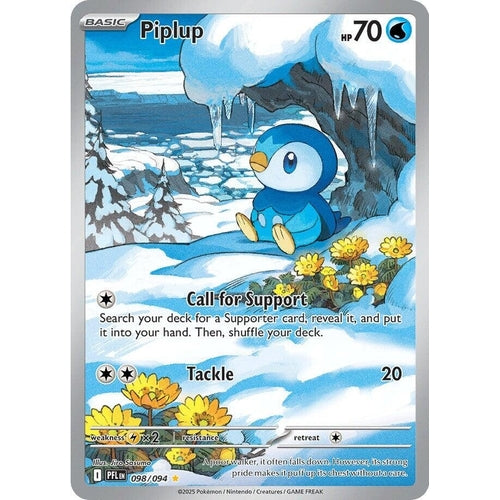 Piplup (098/094) (ME02: Phantasmal Flames) - PokéBox Australia