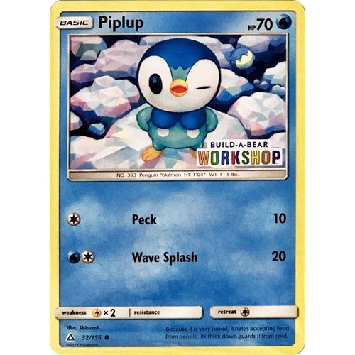 Piplup - 32/156 (Build - A - Bear Workshop Exclusive) (032/156) (Miscellaneous Cards & Products) - PokéBox Australia