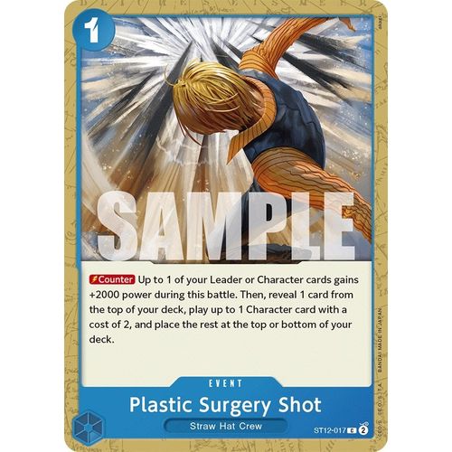 Plastic Surgery Shot (ST12 - 017) [Starter Deck 12: Zoro and Sanji] - PokéBox Australia