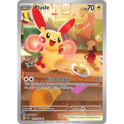 Plusle (193/182) [SV04: Paradox Rift] - PokéBox Australia