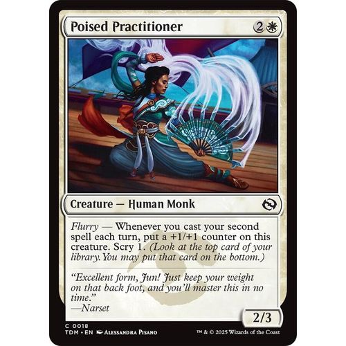 Poised Practitioner (18) (Tarkir: Dragonstorm) - PokéBox Australia