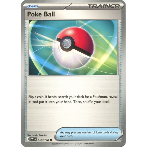 Poke Ball (185/198) [SV01: Scarlet & Violet Base Set] - PokéBox Australia