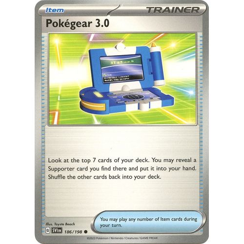 Pokegear 3.0 (186/198) [SV01: Scarlet & Violet Base Set] - PokéBox Australia