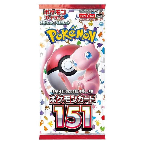 Pokemon 151 SV2A Booster Pack - Japanese Pokemon TCG - PokéBox Australia