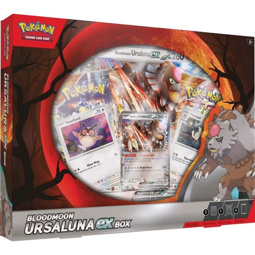 POKÉMON TCG - Bloodmoon Ursaluna ex Box - PokéBox Australia