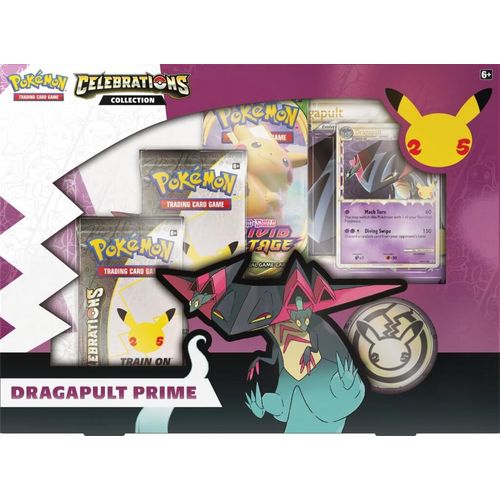 POKÉMON TCG Celebrations - Dragapult Prime Collection Box - PokéBox Australia