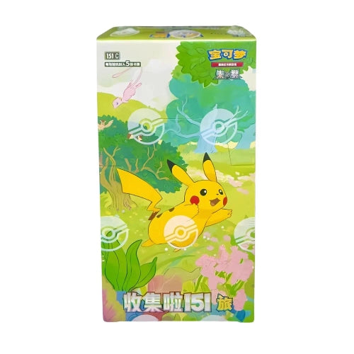 Pokemon TCG: Collection 151C 4.0 Gather Slim Booster Box (S - Chinese) - PokéBox Australia
