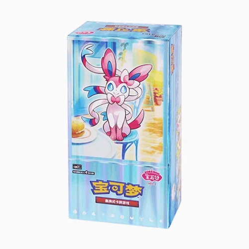 Pokemon TCG: Gem Vol.2 "Eevee" Booster Box (S - Chinese) - PokéBox Australia