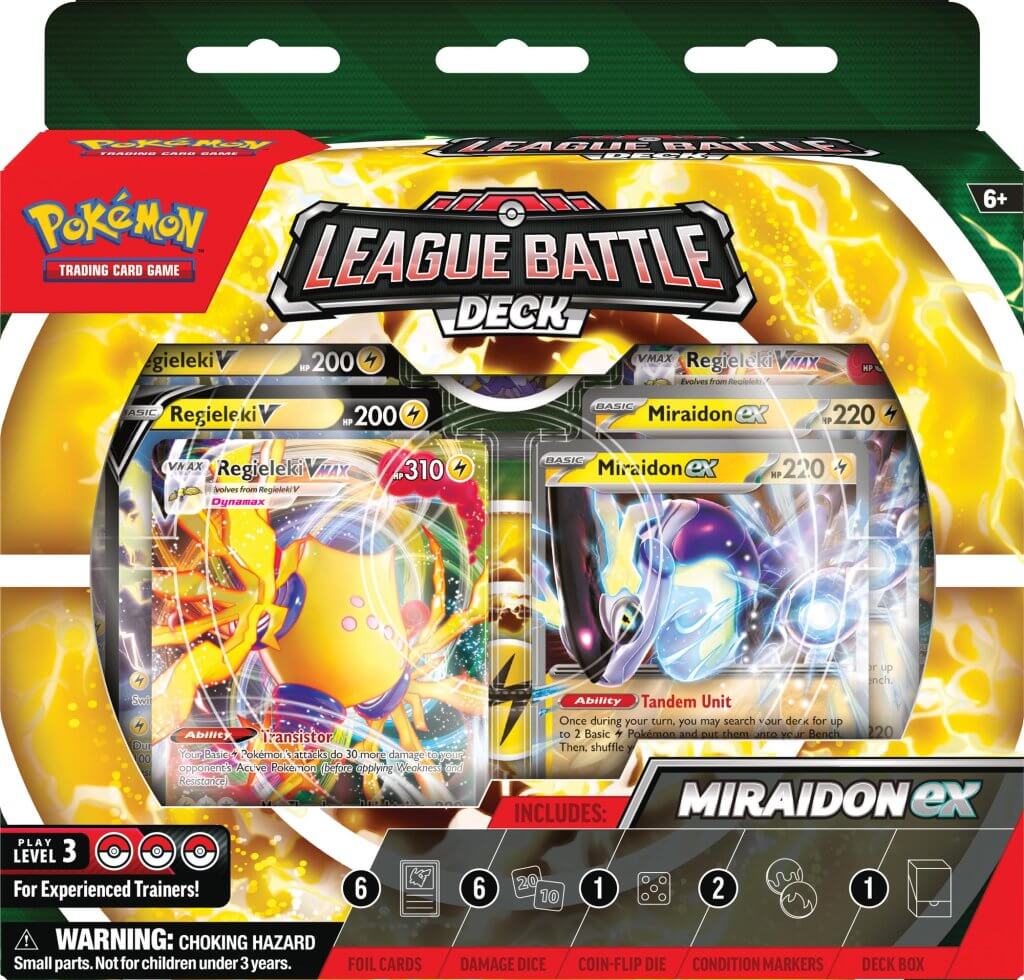 POKÉMON TCG League Battle Deck: Miraidon ex - PokéBox Australia