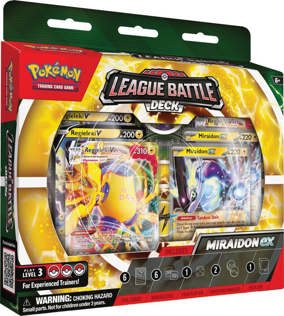 POKÉMON TCG League Battle Deck: Miraidon ex - PokéBox Australia