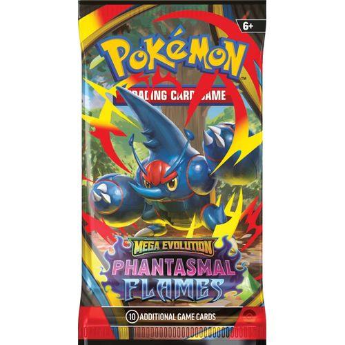 Pokemon TCG: Mega Evolution ME02 - Phantasmal Flames Booster Pack - PokéBox Australia
