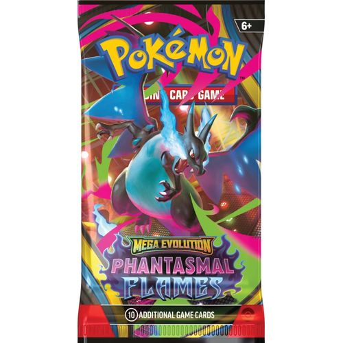 Pokemon TCG: Mega Evolution ME02 - Phantasmal Flames Booster Pack - PokéBox Australia