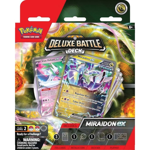 POKÉMON TCG Miraidon ex Deluxe Battle Deck - PokéBox Australia