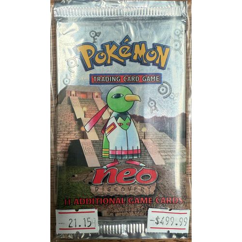 POKMON TCG Neo Discovery Unlimited Booster Pack - Light - Xatu POKMON TCG Neo Discovery Unlimited Booster Pack - Light - Xatu
