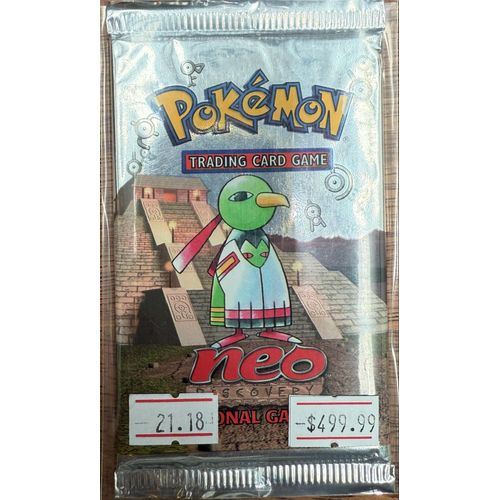 POKMON TCG Neo Discovery Unlimited Booster Pack - Light - Xatu POKMON TCG Neo Discovery Unlimited Booster Pack - Light - Xatu